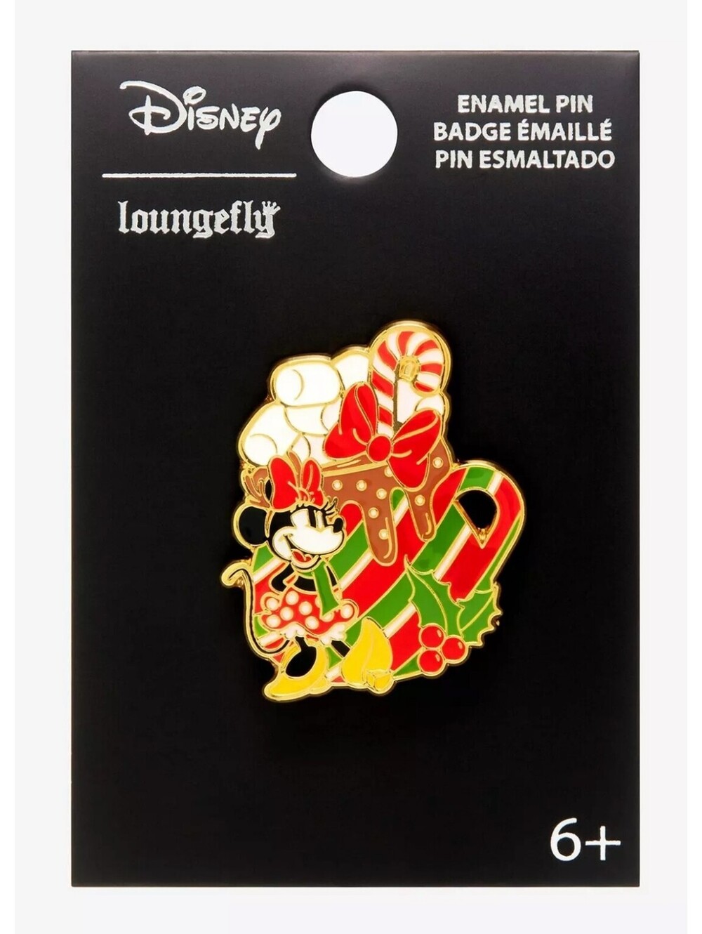 Loungefly Disney Minnie Mouse Peppermint Mocha Enamel Pin